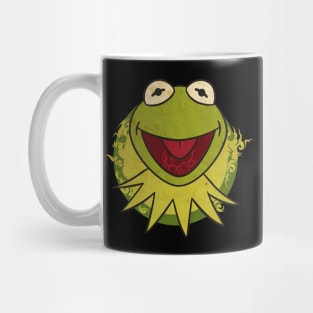 Vintage Cartoon Frog Mug